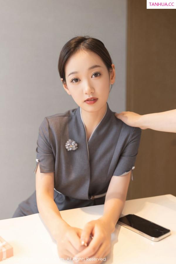 唐安琪  唐安琪的催眠主题 干练典雅的职业装第21张图片